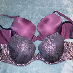 Victoria’s Secret Sexy Illusions Bras 32DD Bundle
